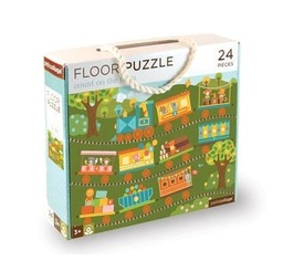 [0758524446919] Count on the Train Floor Puzzle Bigjigs (Jigsaw)