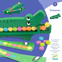 [3070900016293] Crococroc - Wooden Educative Game