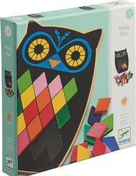 [3070900016934] Djeco Moza Boo, Mosaic Owl Set