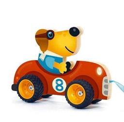 [3070900062412] Pull Along Toy Terreno Car Djeco