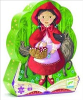 [3070900072305] Little Red Riding Hood (Silhouette 36pcs Puzzle) Djeco (Jigsaw)