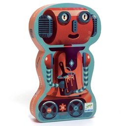 [3070900072398] Silhouette Puzzle - Bob the Robot 36pcs