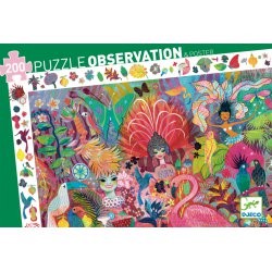 [3070900074521] Puzzle Observation Carnival 200pcs Djeco (Jigsaw)