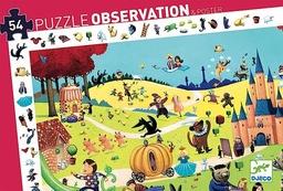 [3070900075610] Observation Tales Puzzle 54pcs Djeco (Jigsaw)