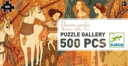 [3070900076242] Puzzle Gallery Unicorn Garden 500pcsDjeco (Jigsaw)
