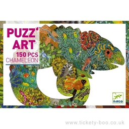 [3070900076556] Puzzle Art Chameleon 150 Piece (Jigsaw)