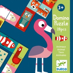 [3070900081659] Domino Animal Puzzle