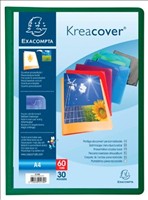 [3130630057307] Display Book A4 30 Pocket Kreacover Exacompta