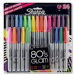 [3501170944844] Sharpie Assorted Pastel Fine Markers (24 Pack)