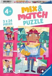 [4005556051366] Puzzle - Professions Mix & Match