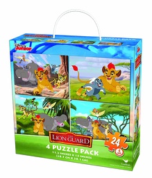 [4005556071586] Puzzle (4 in box) Lion Guard (Jigsaw)