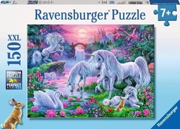 [4005556100217] Puzzle 150pc - Unicorns in the Sunset Glow