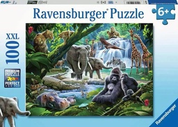 [4005556129706] Puzzle 100pc Jungle Animals