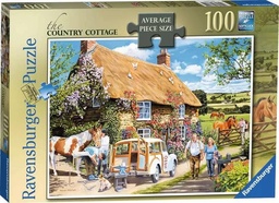 [4005556136155] Puzzle 100pc - The Country Cottage