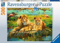 [4005556165841] Jigsaw - Lions in the Savanna 500pcs