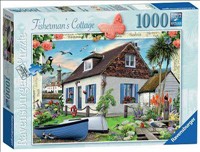 [4005556192199] Puzzle 1000pc Fisherman's Cottage Ravensburger (Jigsaw)