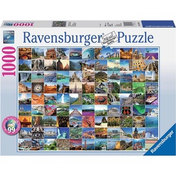 [4005556193714] Puzzle 1000pc Beautiful Places on Earth (Jigsaw)