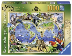 [4005556193851] Puzzle 1000pcs World Of Wildlife Ravensburger (Jigsaw)