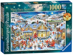 [4005556197736] Puzzle Which One's Santa 1000pcs Ravensburger (Jigsaw)