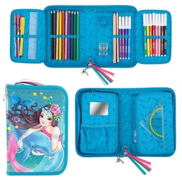 [4010070332532] Pencil Case Filled Fantasy Dolphin Mermaid Top Model