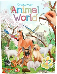 [4010070340407] Create Your Animal World Colouring Book