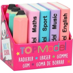 [4010070381073] Top Model Mini Eraser Set Mini School Books