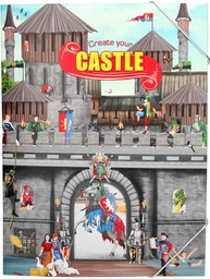 [4010070392673] Create Your Castle Colouring Book