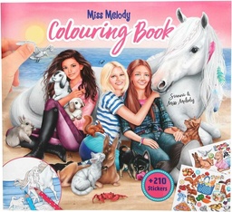 [4010070395209] Miss Melody Colouring Book with Animals