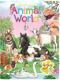[4010070400989] Create your Animal World Colouring Book