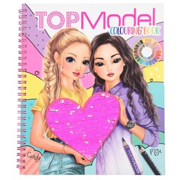 [4010070425036] Top Model Colouring Book with Heart