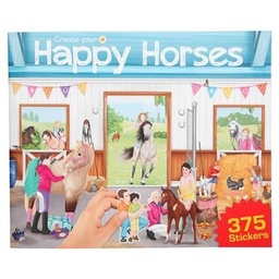 [4010070425500] Create Your Happy Horses Colouring Book