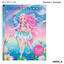 [4010070438722] Fantasy Model Dress Me Up Stickerbook