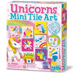 [4893156047403] Unicorn Mini Tile Art