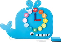 [4894060605789] Whale Clock and Blackboard Jumini