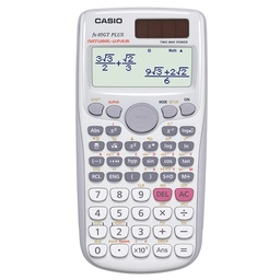 [4971850904663] [Updated Ver Avail] Scientific Calculator White Casio FX-85GT Plus Two Way Power