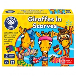 [5011863103789] Giraffes in Scarves (Orchard Toys)