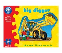 [5011863300034] Big Digger Floor Puzzle (Orchard Toys) (Jigsaw)