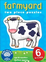 [5011863301024] Farmyard 2pce Puzzle (Orchard Toys) (Jigsaw)