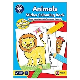 [5011863501219] Colouring Book Animals (Orchard Toys)