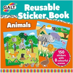 [5011979584861] Reusable Sticker Book Animals