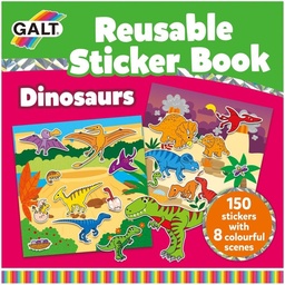[5011979584892] Reusable Sticker Book Dinosaurs