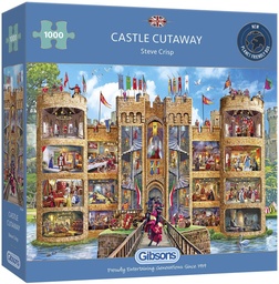 [5012269062892] Castle Cutaway 1000 Piece Jigsaw Puzzle