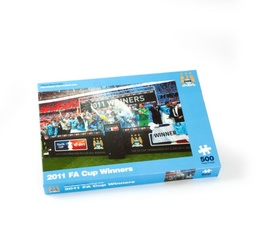 [5012822048950] Puzzle 2011 FA Cup Winners Man City 500pcs (Jigsaw)