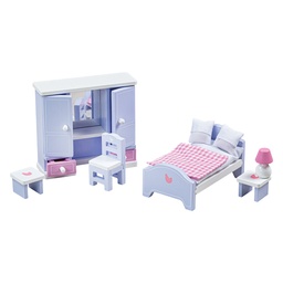 [5012824002219] Bedroom (Doll's Furniture) (Tidlo)