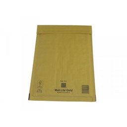 [5013719030065] Envelope Paddedd F3 22cmX33cm Mail Lite Gold