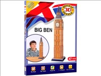 [5015766002217] Big Ben 3D Puzzle 47Pcs (Jigsaw)