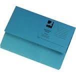[5016196053725] Document Wallet Blue DW250-BLUZ