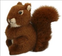 [5037832002655] Plush Squirrel Medium Keycraft